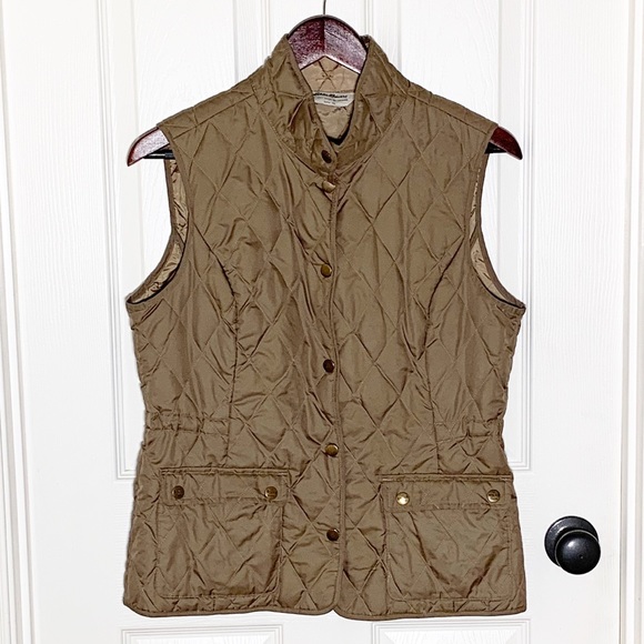 Eddie Bauer Jackets & Blazers - Eddie Bauer Brown Lightweight Down Vest Sz M